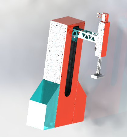 cantilever laminate mechanism 3D 模型 .c4d .max .obj .3ds .fbx .stl .blend 