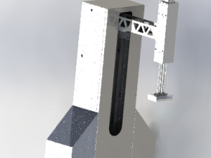 cantilever laminate mechanism 3D 模型