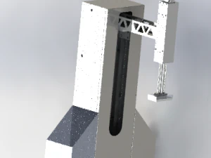 cantilever laminate mechanism 3D Model