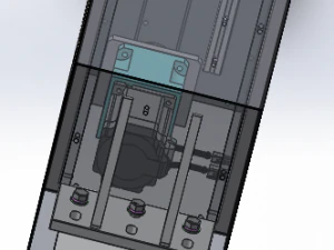 cantilever laminate mechanism 3D Model