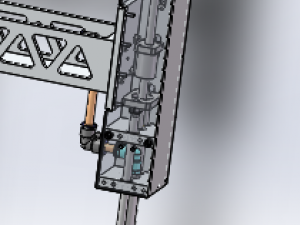 cantilever laminate mechanism 3D 模型