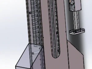 cantilever laminate mechanism 3D Model