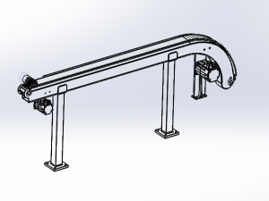 vibrating conveyor 3D Model