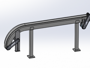 vibrating conveyor 3D Model