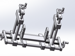 assembly line of labeling machine 3Dモデル
