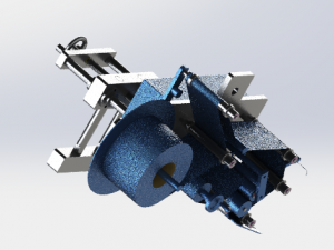 assembly line of labeling machine 3Dモデル