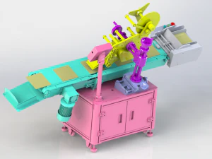 automatic labeling machine 3D Model