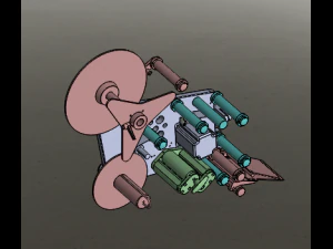 automatic labeling machine 3D Model