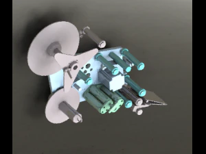 automatic labeling machine 3D Model