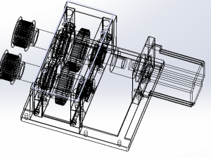 gear drive module 3D 模型