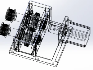 gear drive module 3D Model