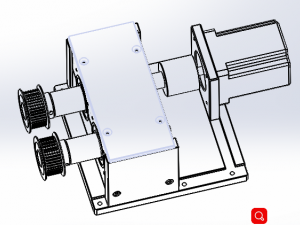 gear drive module 3D 模型