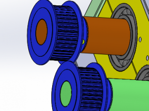 gear drive module 3D 模型