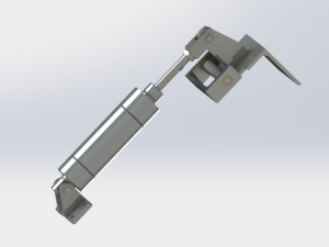 cylinder restraining mechanism 3D 모델