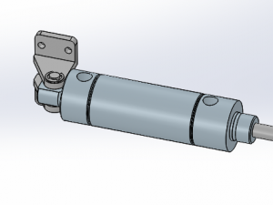 cylinder restraining mechanism 3D Model