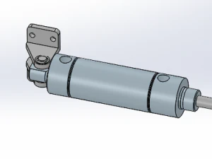 cylinder restraining mechanism 3D Model