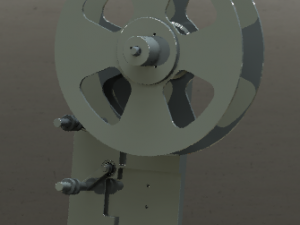 guide wheel of laminated machine module 3D Model