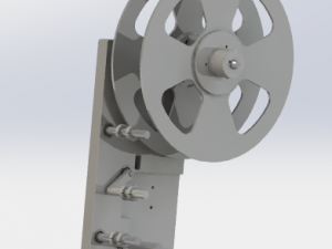 guide wheel of laminated machine module 3D 모델
