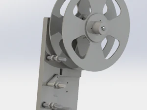 guide wheel of laminated machine module 3D Model