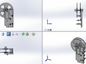 guide wheel of laminated machine module 3D 모델
