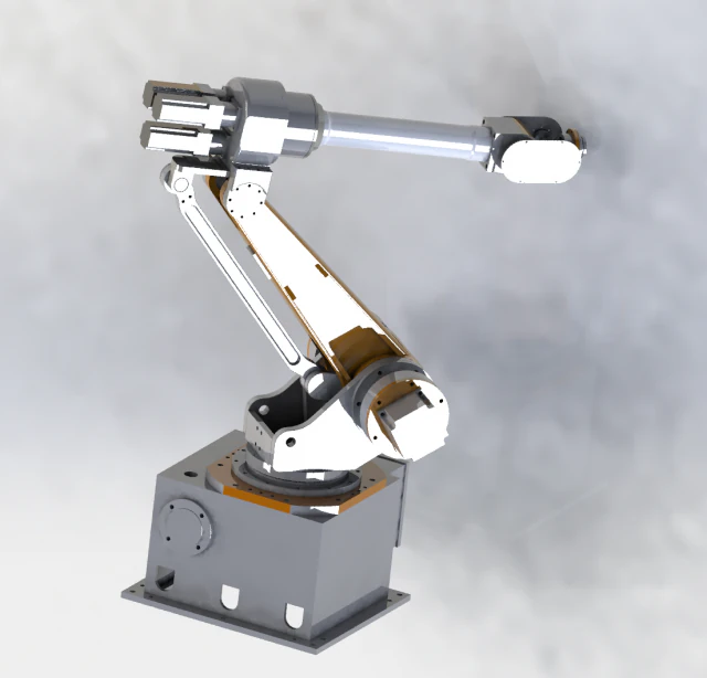 6 axis robots 3D Model .c4d .max .obj .3ds .fbx .stl .blend 