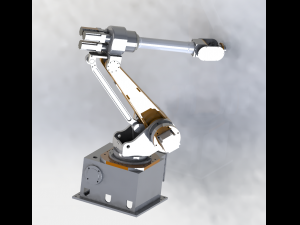 6 axis robots Model 3D