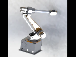 Robot a 6 assi Modello 3D