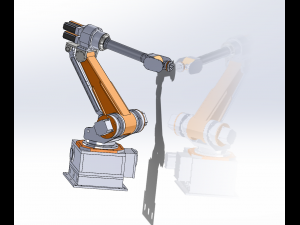 6 axis robots Model 3D