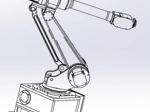 6 axis robots 3D Model