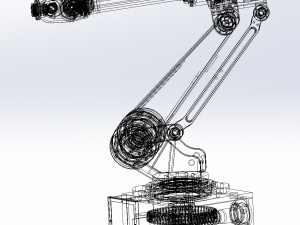 6 axis robots Model 3D