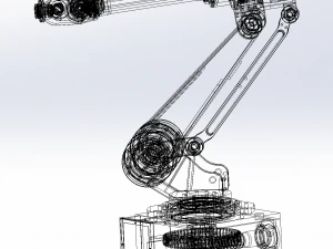 6 axis robots 3D Model
