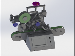 table type labeling machine 3D मॉडल