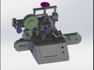 етикетувальна машина настільного типу 3D Модель