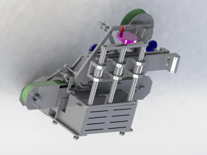 етикетувальна машина настільного типу 3D Модель