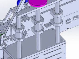 етикетувальна машина настільного типу 3D Модель
