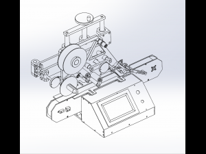 table type labeling machine 3D मॉडल
