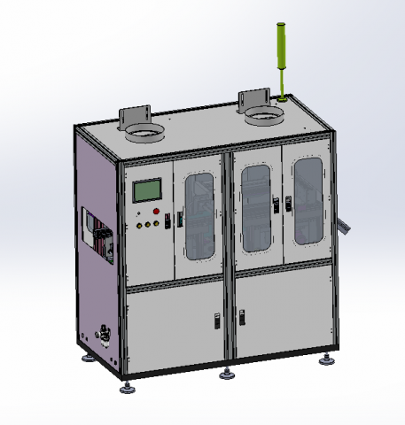 dispensing and coating all-in-one machine Model 3D .c4d .max .obj .3ds .fbx .stl .blend 