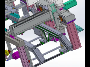 dispensing and coating all-in-one machine 3D Model