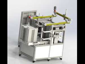 स्टैकिंग और लोडिंग मशीन 3D मॉडल