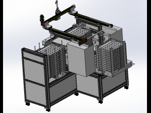 stacking and loading machine Modelo 3D