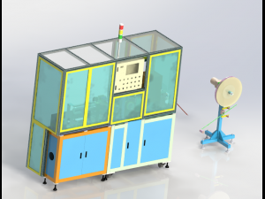 film laser alignment cutting machine 3D Model