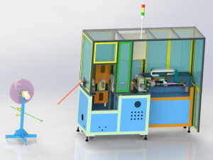 film laser alignment cutting machine 3D Model