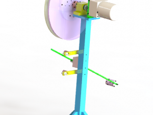 film laser alignment cutting machine 3D Model