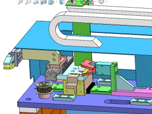 film laser alignment cutting machine 3D Model