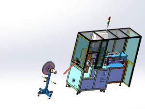 film laser alignment cutting machine 3D Model