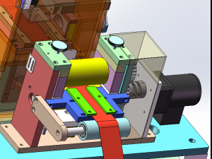 film laser alignment cutting machine 3D Model