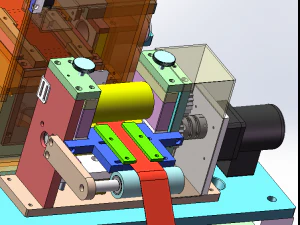 film laser alignment cutting machine 3D Model
