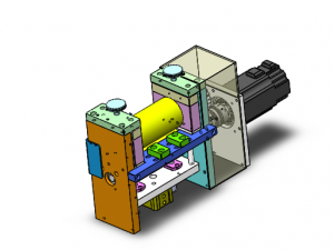 film laser alignment cutting machine 3D Model