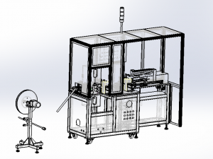 film laser alignment cutting machine 3D Model