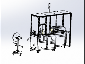 film laser alignment cutting machine 3D Model